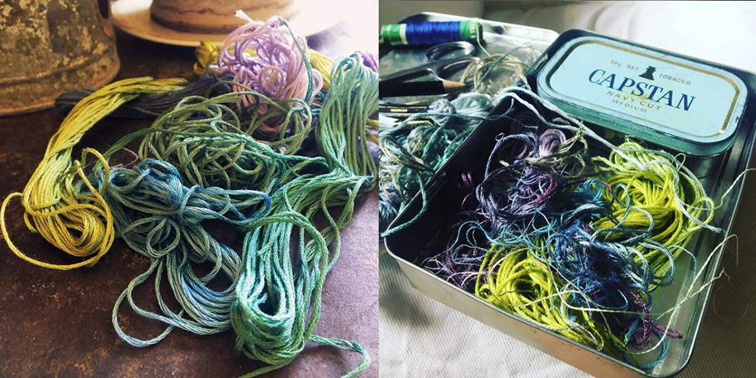 skeins of yarn