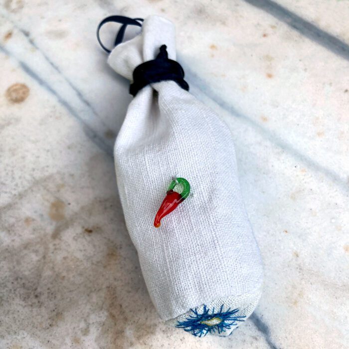 Sacchettino per il talismano tessile