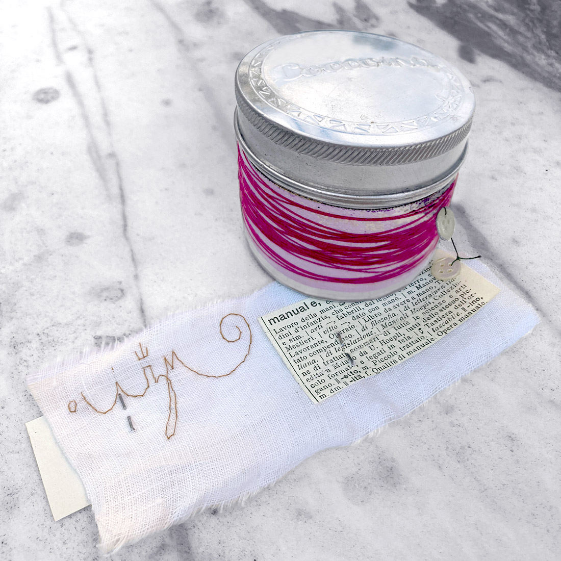 Talismano portatile per ricordare l'importanza della manualità